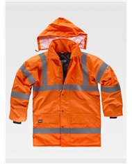 PARKA IMBOTTITO ALTA VISIBILITA CLASSE 3
