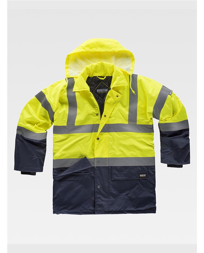 PARKA IMBOTTITO ALTA VISIBILITA CLASSE 2
