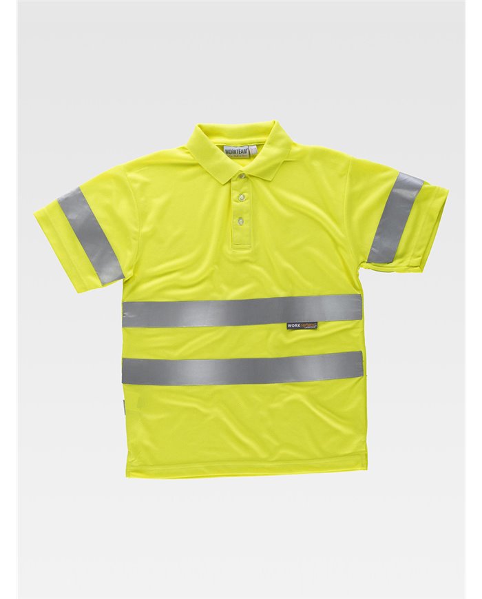 POLO MANICA CORTA ALTA VISIBILITA CLASSE 2