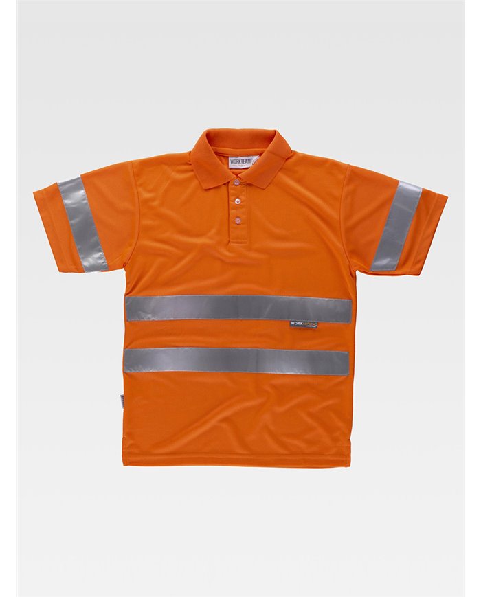 POLO MANICA CORTA ALTA VISIBILITA CLASSE 2