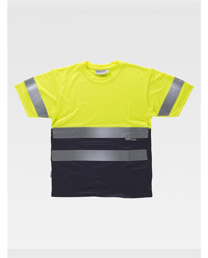 T-SHIRT MANICA CORTA ALTA VISIBILITA CLASSE 1