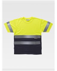 T-SHIRT MANICA CORTA ALTA VISIBILITA CLASSE 1
