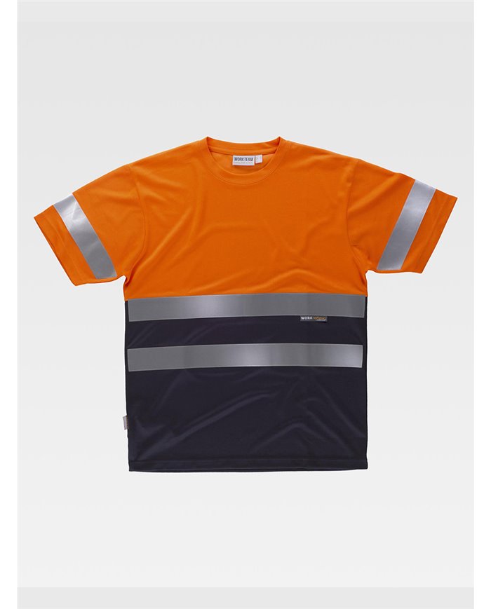 T-SHIRT MANICA CORTA ALTA VISIBILITA CLASSE 1