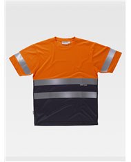 T-SHIRT MANICA CORTA ALTA VISIBILITA CLASSE 1