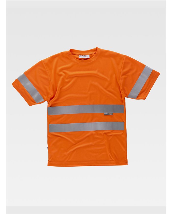 T-SHIRT MANICA CORTA ALTA VISIBILITA CLASSE 2