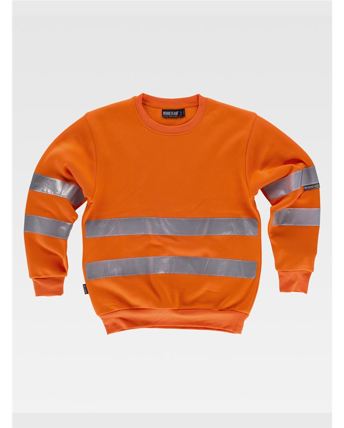 FELPA GIROCOLLO ALTA VISIBILITA CLASSE 2