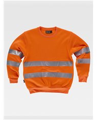 FELPA GIROCOLLO ALTA VISIBILITA CLASSE 2