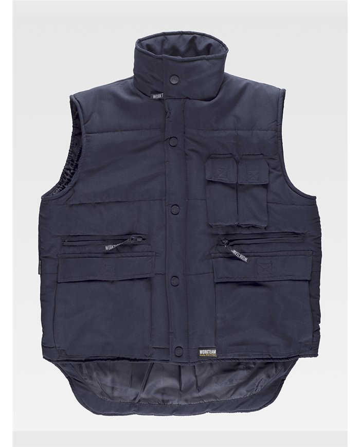 GILET MULTITASCHE IMBOTTITO