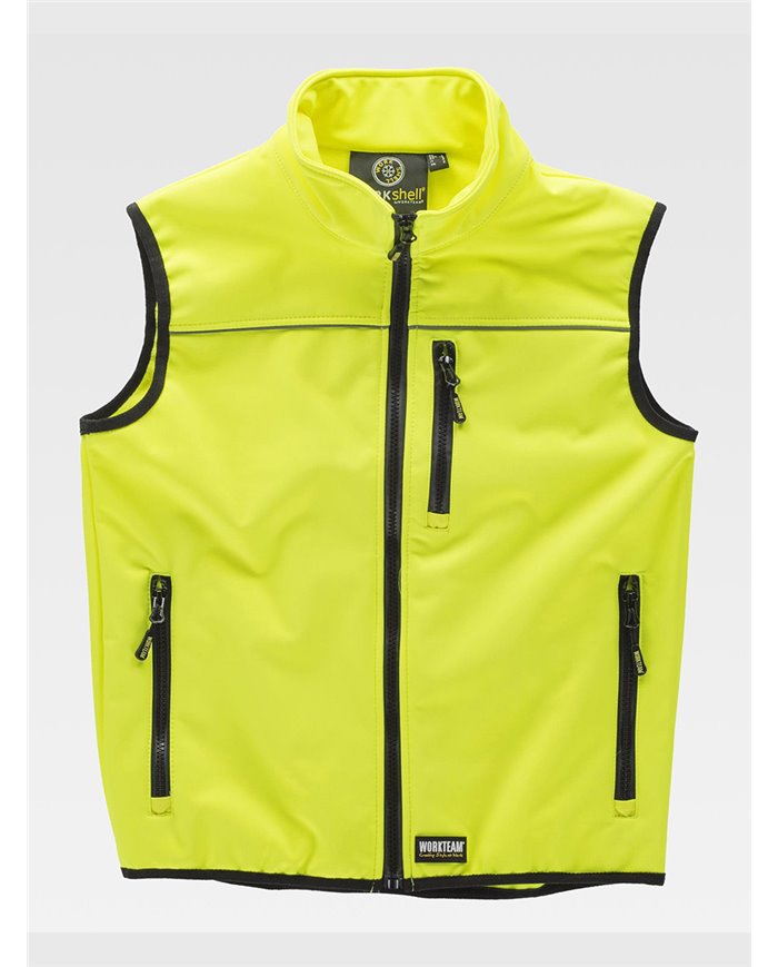 GILET SOFTSHELL ALTA VISIBILITA