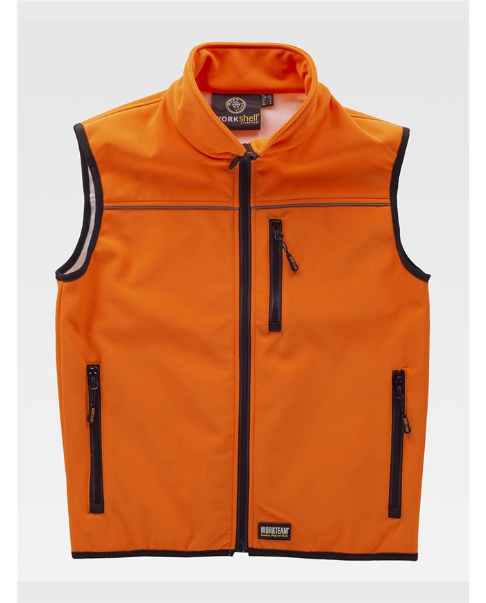 GILET SOFTSHELL ALTA VISIBILITA