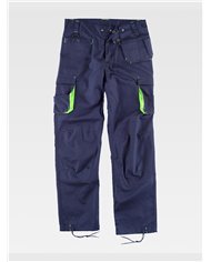 PANTALONE DA LAVORO MULTITASCHE RINFORZI ALLE GINOCCHIA