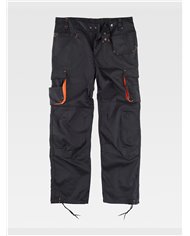 PANTALONE DA LAVORO MULTITASCHE RINFORZI ALLE GINOCCHIA