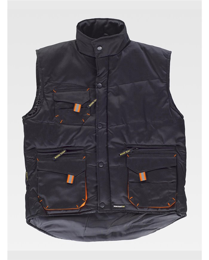 GILET MULTITASCHE IMBOTTITO