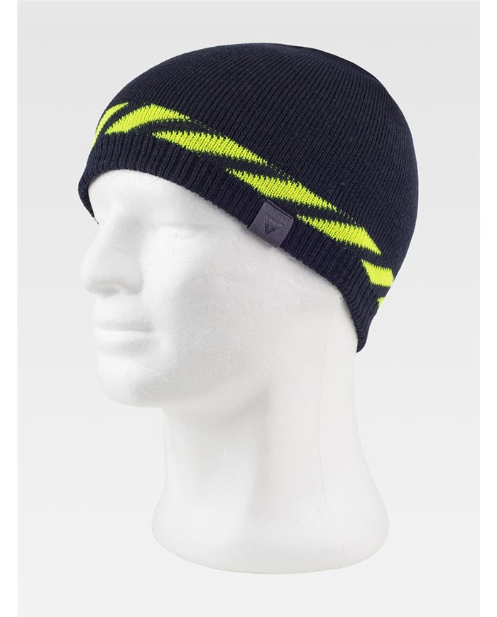 CUFFIA ALTA VISIBILITA CON DETTAGLI RIFLETTENTI